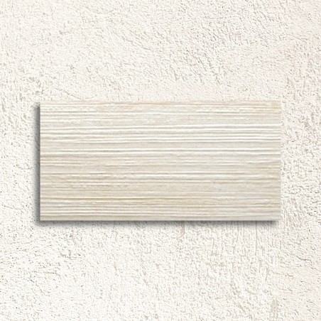 Pure Travertine Groove Ivory Matt Wall Tile 30x60cm (box of 8)