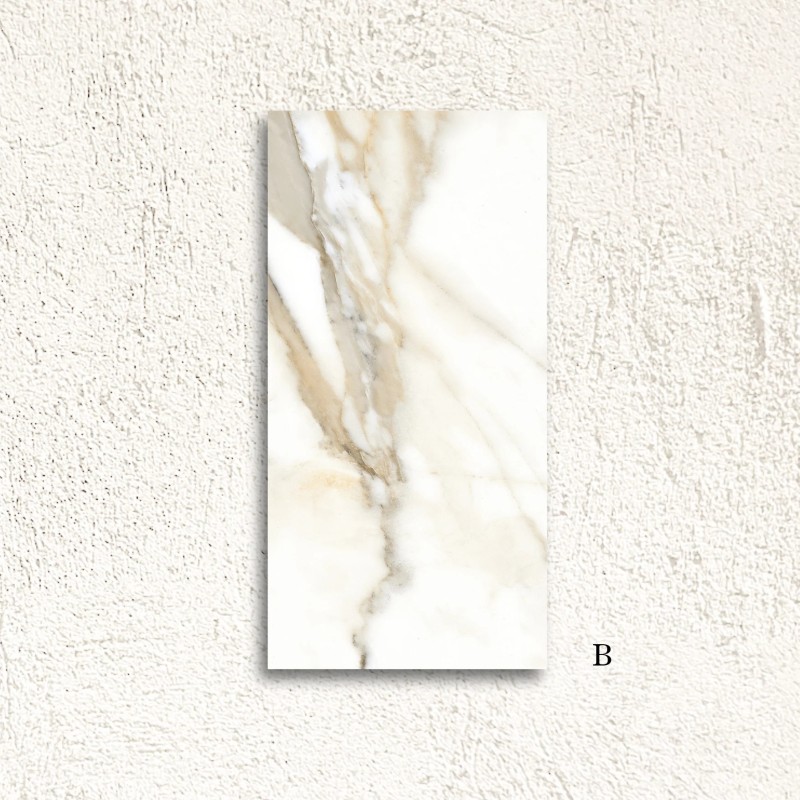 Reflect Calacatta Decor B Bookmatch Polished 60x120cm (box of 2)