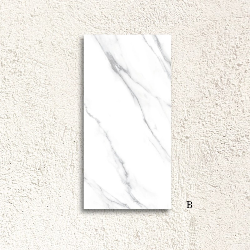 Reflect Carrara Decor B Bookmatch Polished 60x120cm (box of 2)