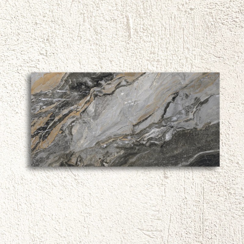 Reflect Oriboco Black Polished 60x120cm (box of 2)