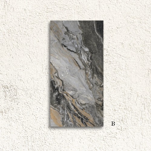 Reflect Oriboco Black Decor B Bookmatch Polished 60x120cm (box of 2)