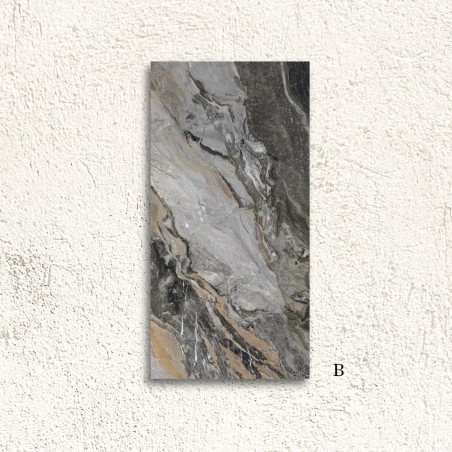 Reflect Oriboco Black Decor B Bookmatch Polished 60x120cm (box of 2)