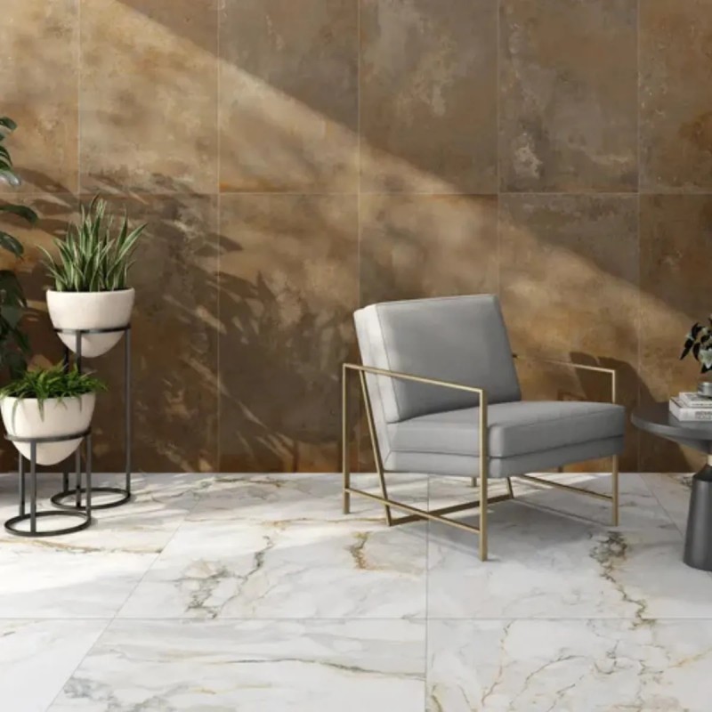 Pisa Gold Gloss (LeviGlass) 90x90cm (box of 2)