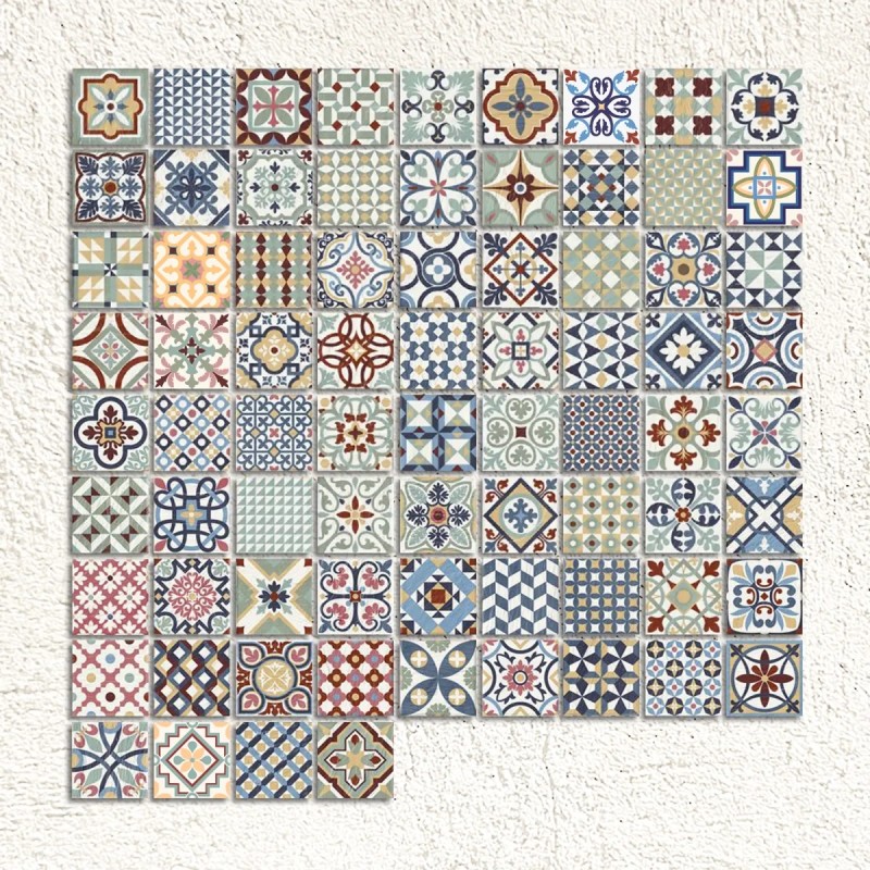 Rustic Taco Heritage Mix Matt 16.5x16.5cm (box of 20)