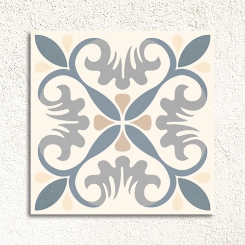 Rustic Taco Heritage Grey Matt 16.5x16.5cm (box of 20)