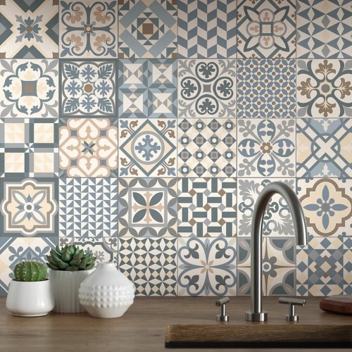 Rustic Taco Heritage Grey Matt 16.5x16.5cm (box of 20)