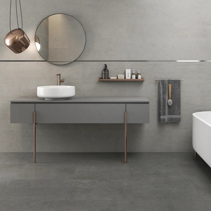 Wave Concrete Matt 60x60cm (box of 4)