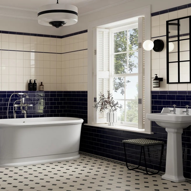 Windsor Kensington Blue Gloss 7.5x15cm (box of 88)