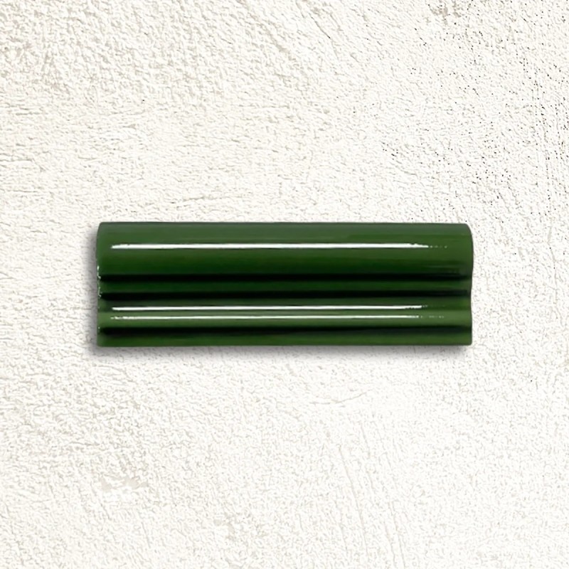 Windsor Balmoral Green Moldura Italiana Gloss 5x15cm