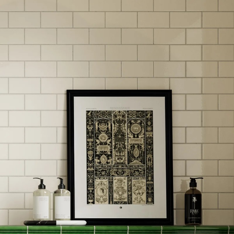 Windsor Balmoral Green Moldura Italiana Gloss 5x15cm