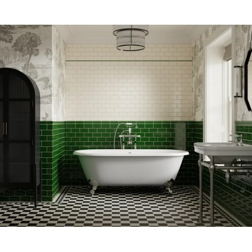 Windsor Antique White Moldura Italiana Gloss 5x15cm