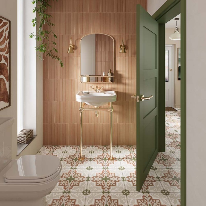 Corsica Sundown Clay Matt 5x40cm (box of 50)