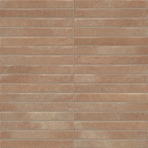 Maya Linear Terracotta Matt 35x35cm (box of 12)