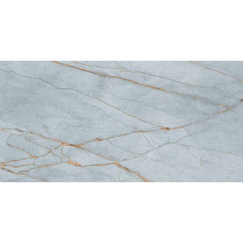 Blue Roma Cielo Satin 60x120cm (box of 2)