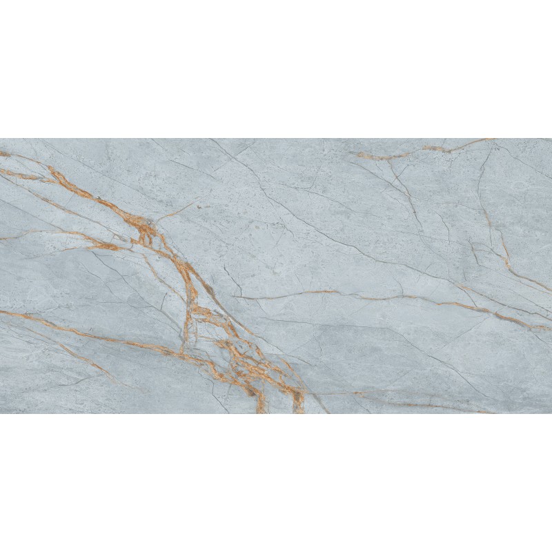 Blue Roma Cielo Satin 60x120cm (box of 2)