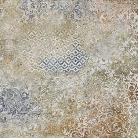 Bohemy Blue Patterned Matt 60x60cm (box of 5)