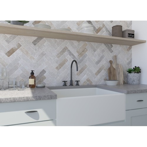 Provence Mix Beige Matt 6.2x23.5cm (box of 40)