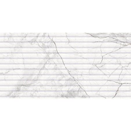 Riva White Decor Matt 30x60cm (box of 9)
