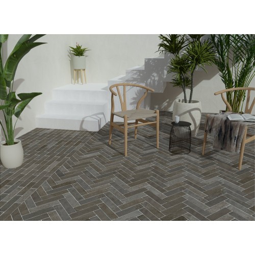 Tosca Vison Mink Grey Matt 6.2x23.5cm (box of 40)