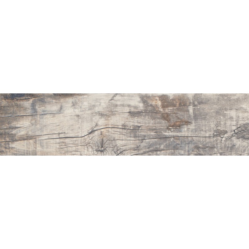 Vintage Multi Coloured Wood Matt 15x90cm (box of 7)