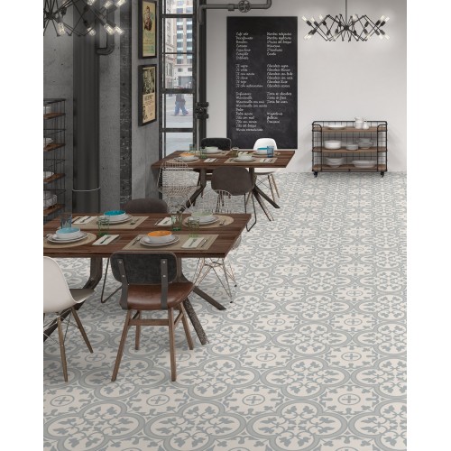 Bourton Merzoni Ornate Marquina Matt 45.2x45.2cm (box of 6)