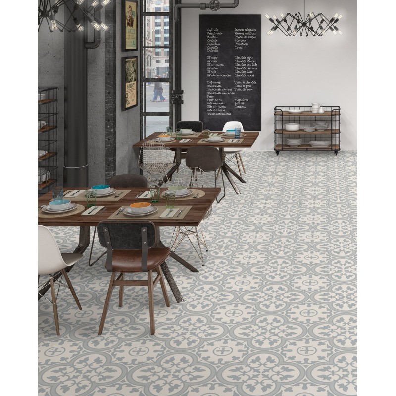 Bourton Merzoni Ornate Marquina Matt 45.2x45.2cm (box of 6)