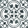 Bourton Merzoni Ornate Marquina Matt 45.2x45.2cm (box of 6)