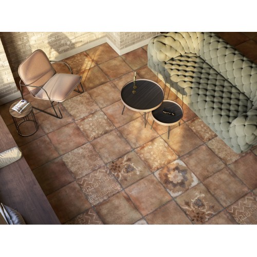 Casa Mila Decor Teracotta Matt 49.7x49.7cm (box of 6)