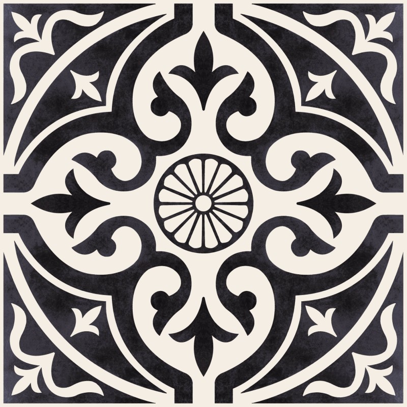 Devonstone Black Matt 33x33cm (box of 11)
