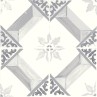 Nikea Grey Patterned Matt 20x20cm (box of 25)