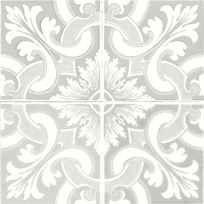 Nikea Grey Patterned Matt 20x20cm (box of 25)