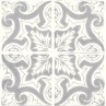 Nikea Grey Patterned Matt 20x20cm (box of 25)