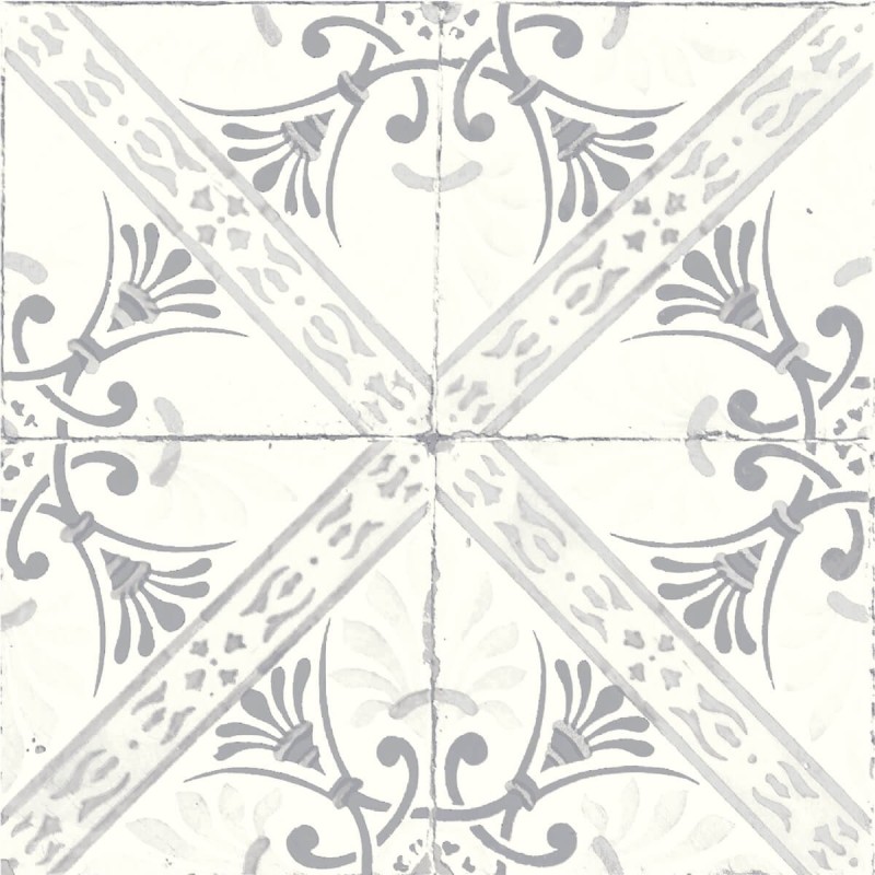 Nikea Grey Patterned Matt 20x20cm (box of 25)