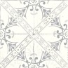 Nikea Grey Patterned Matt 20x20cm (box of 25)