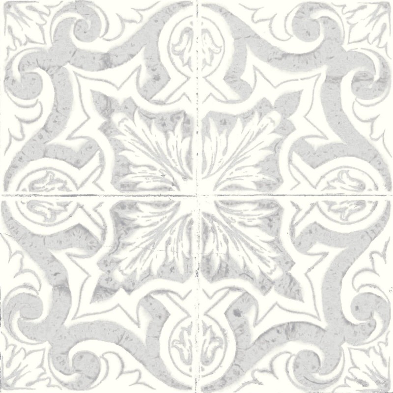 Nikea Grey Patterned Matt 20x20cm (box of 25)
