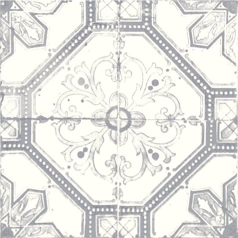 Nikea Grey Patterned Matt 20x20cm (box of 25)