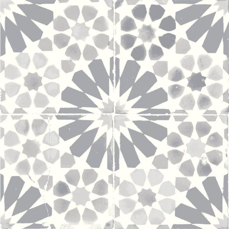 Nikea Grey Patterned Matt 20x20cm (box of 25)