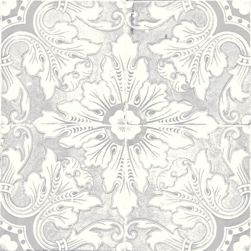 Nikea Grey Patterned Matt 20x20cm (box of 25)
