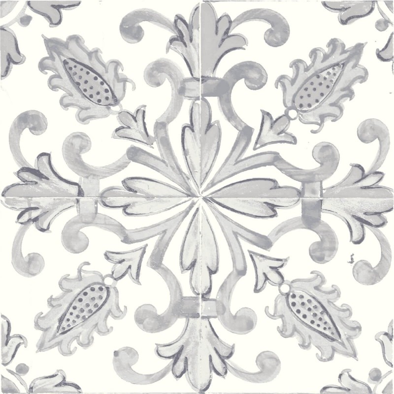 Nikea Grey Patterned Matt 20x20cm (box of 25)