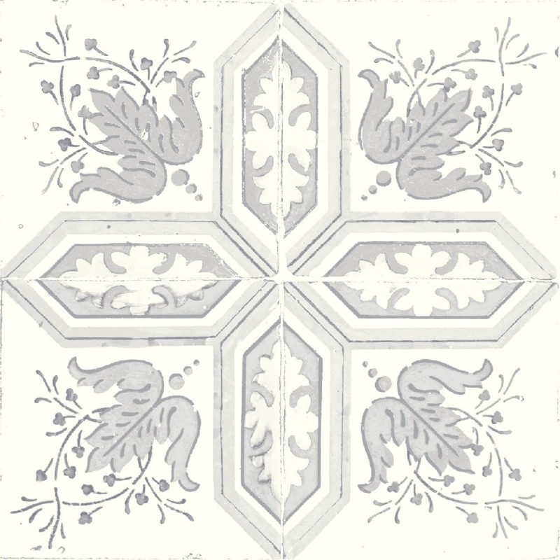Nikea Grey Patterned Matt 20x20cm (box of 25)