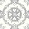 Nikea Grey Patterned Matt 20x20cm (box of 25)