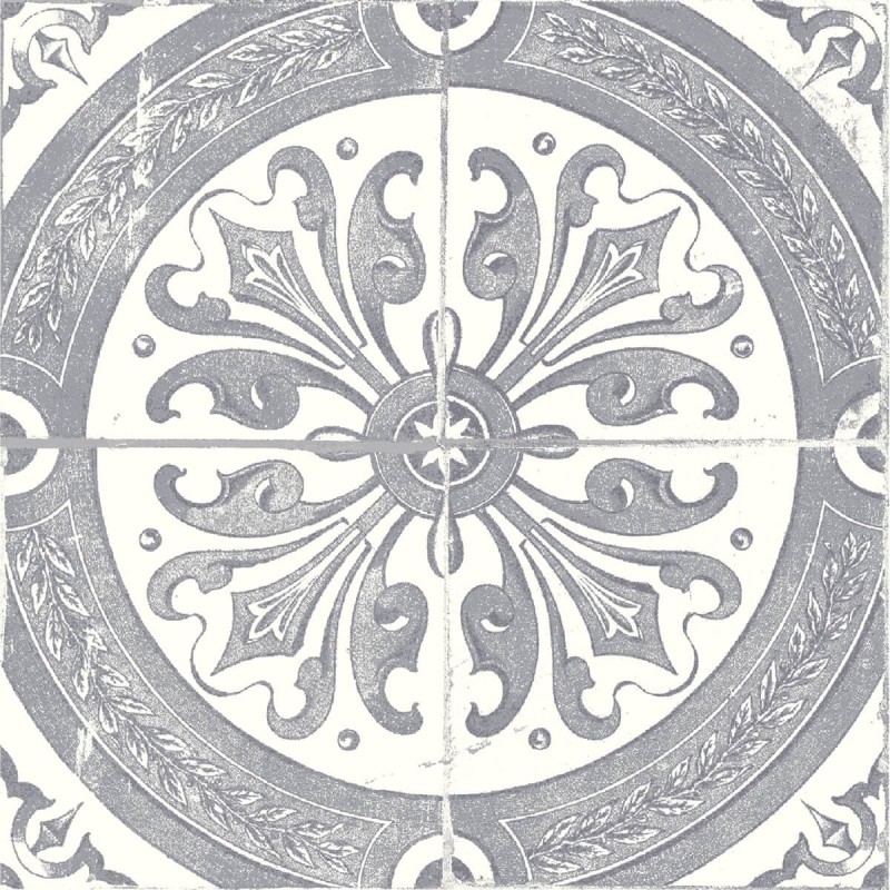 Nikea Grey Patterned Matt 20x20cm (box of 25)