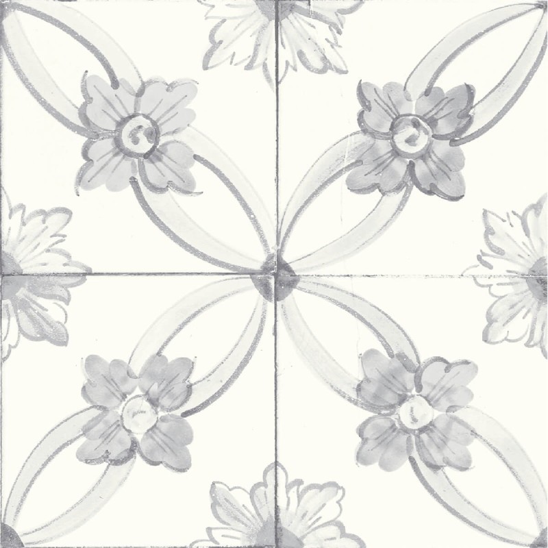 Nikea Grey Patterned Matt 20x20cm (box of 25)