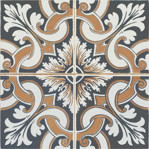 Nikea Multicolour Patterned Matt 20x20cm (box of 25)