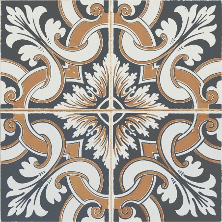 Nikea Multicolour Patterned Matt 20x20cm (box of 25)