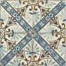 Nikea Multicolour Patterned Matt 20x20cm (box of 25)