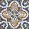 Nikea Multicolour Patterned Matt 20x20cm (box of 25)