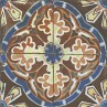 Nikea Multicolour Patterned Matt 20x20cm (box of 25)
