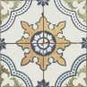 Nikea Multicolour Patterned Matt 20x20cm (box of 25)