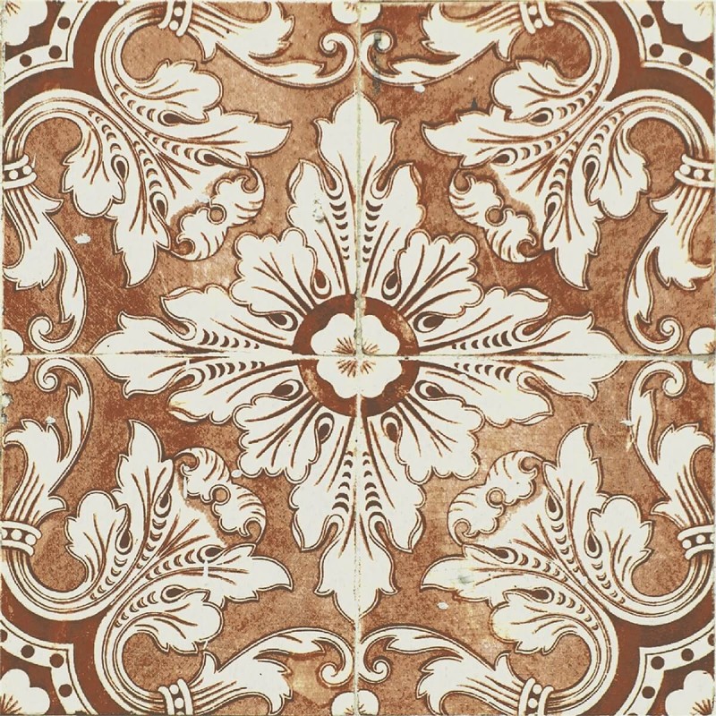 Nikea Multicolour Patterned Matt 20x20cm (box of 25)